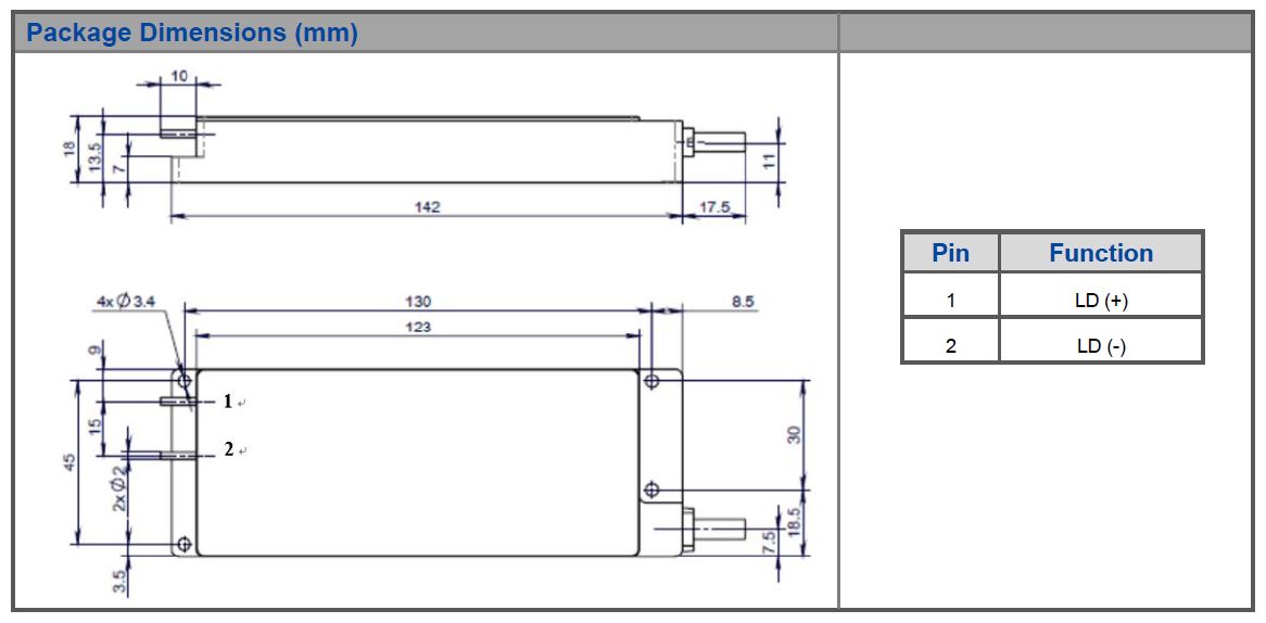 K915FA0RN-300.0W Multi-Single Emitter, 915nm, 300W High Power Fiber Coupled Diode Laser